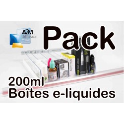 Pack e-liquides boîtages...