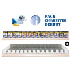Pack cigarettes debout (1m....