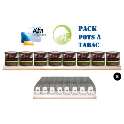 Pack Pots à tabac 3kg (1m....