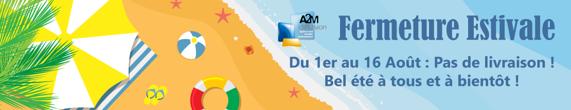 Fermeture estivale ! Pas de livraison du 1er au 16 août. Bel été à tous et à bientôt !